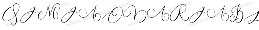 QIMIAOVARIABLETYPE L字体转换